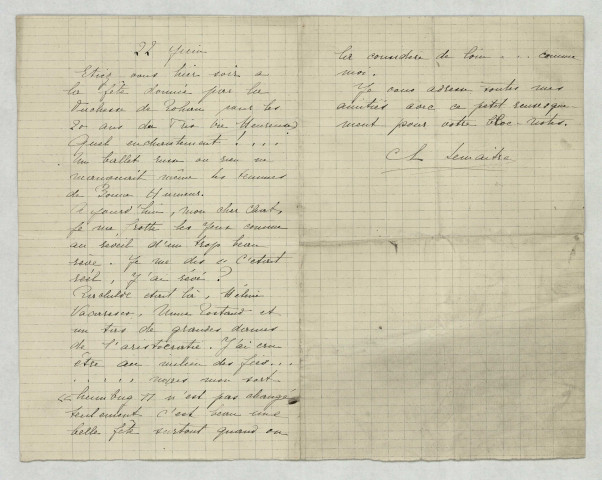 Lemaitre Ch., journaliste, écrivain.