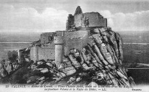 Saint-Péray (Adèche).- Le château de Crussol.