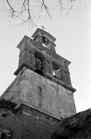 Bouchet.- Le clocheton de l'église Notre-Dame.