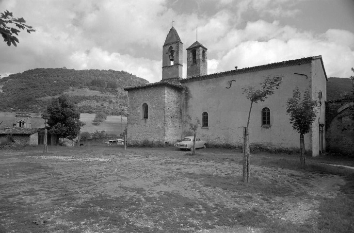 Sainte-Croix.- L'église temple Sainte-Croix.