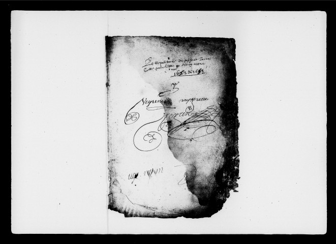 Répertoire alphabétique des prénoms des parties (1652-1653).