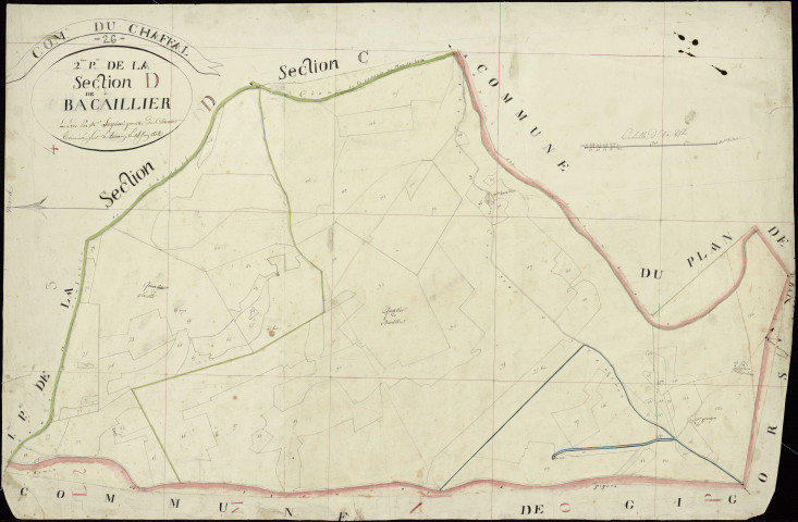Section D2, Bacaillier.