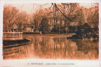 Le plan d'eau du Jardin Public.