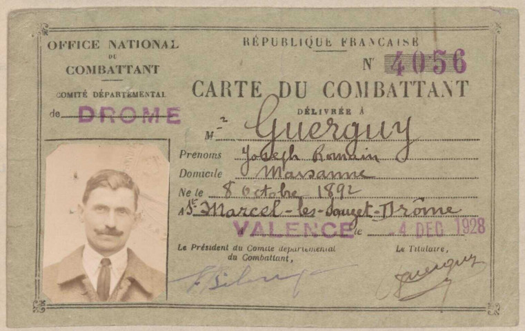 Guerguy, Joseph Romain