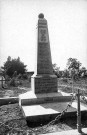Le monument aux morts de la guerre 1914-1918.