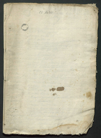 Table alphabétique par noms puis par prénoms (s.d. [1631-1671].