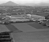 Vue aérienne du lycée technique.