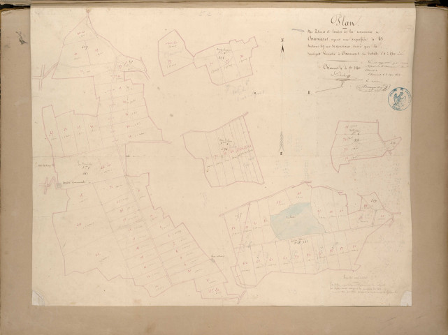 Section C3, Rouvergues (les) (parcelles n° 219, 294, 315, 338, 348, 377, 439, 450).