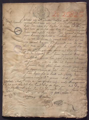 15 août 1732-16 octobre 1735