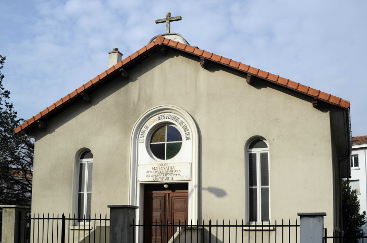 Valence.- L'église Maranatha des Frères Spirituels.
