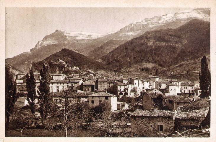 Vue générale de la ville.