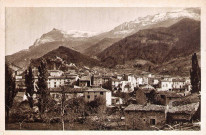 Vue générale de la ville.