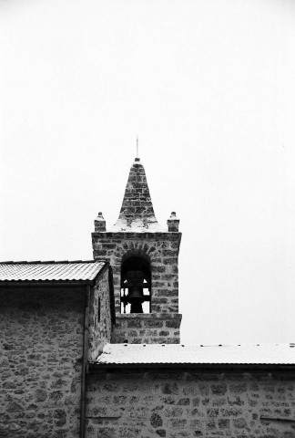 Bouvante.- Le clocher de l'église Saint-Pierre de Bouvante-le-Haut.