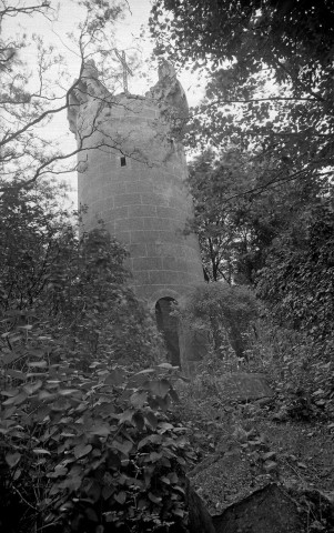 Montoison. - Tour du château de Clermont-Tonnerre.