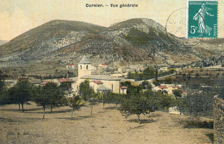 Vue générale du village.