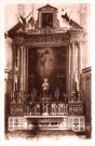 L'autel de la collégiale Saint-Sauveur.