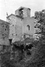 Cobonne.- Le four communal et l'église Saint-Pierre.