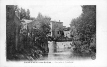 Passerelle sur la Galaure.