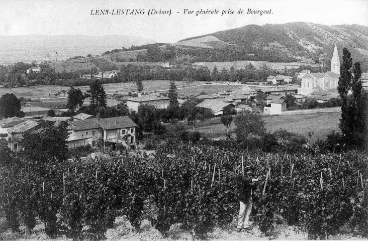 Vue générale du village.