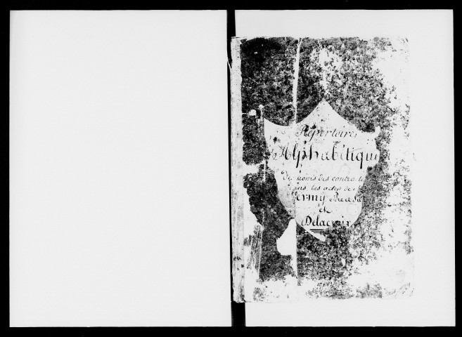 Répertoire général (an XIII-1837).