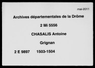 31 décembre 1503-11 décembre 1504