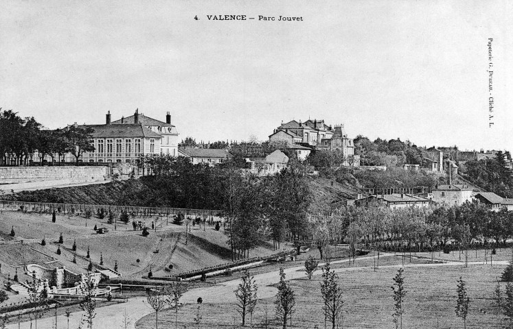 Vue générale du Parc Jouvet.