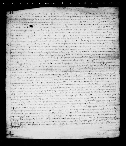 Sentence arbitrale qui adjuge les dîmes de La Traverse et du Bouchet au curé de Saint-Martin-le-Colonel.