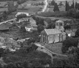 Vue aérienne de l'église Notre-Dame.