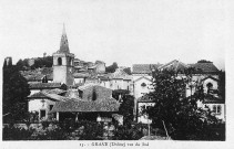 Grâne.- Vue du village.