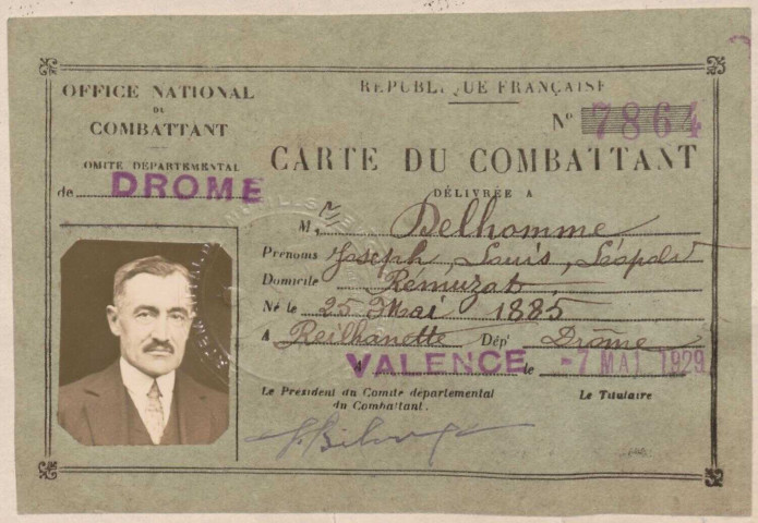 Delhomme, Joseph Louis Léopold