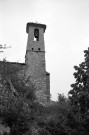 Rochebrune. - La face sud du clocher de l'église Saint-Michel.