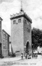 La tour de l'horloge, place du Rasset.