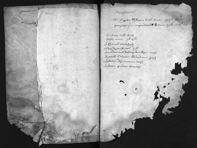 Formulaire (1621).