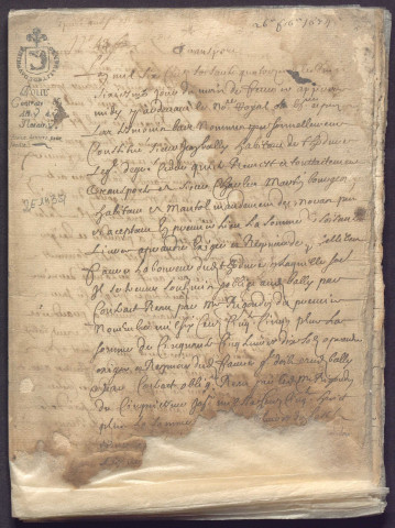 26 février 1674-6 juillet 1679