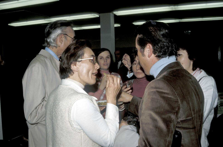 Valence.- Vernissage d'une exposition aux Archives départementales.