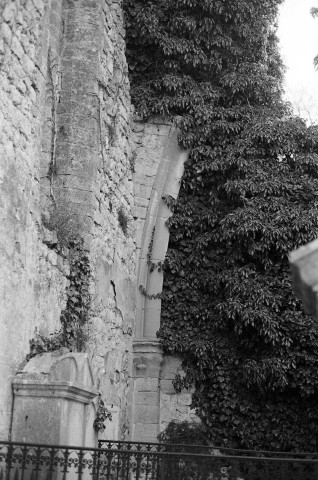 Livron-sur-Drôme.- Vestiges de l'ancienne abbaye et le cimetière.