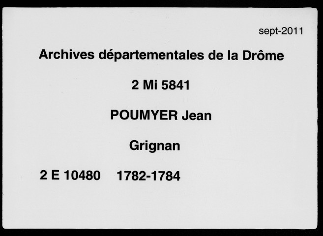 22 avril 1782-3 mai 1784