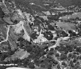 Vue aérienne du village.