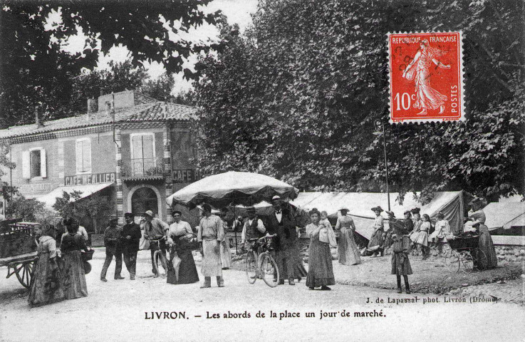 Jour de marché.