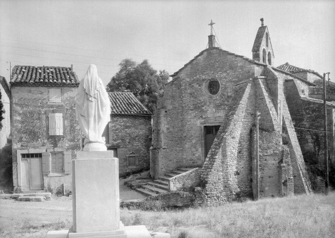 La Baume-de-Transit. - L'église Sainte-Croix.