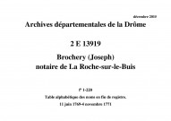 11 juin 1769-4 novembre 1771