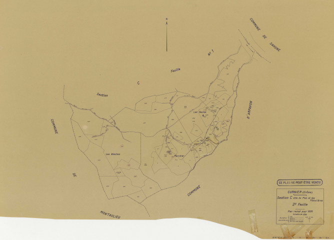 C2, Le Plan et Les Piboulières. 1935.