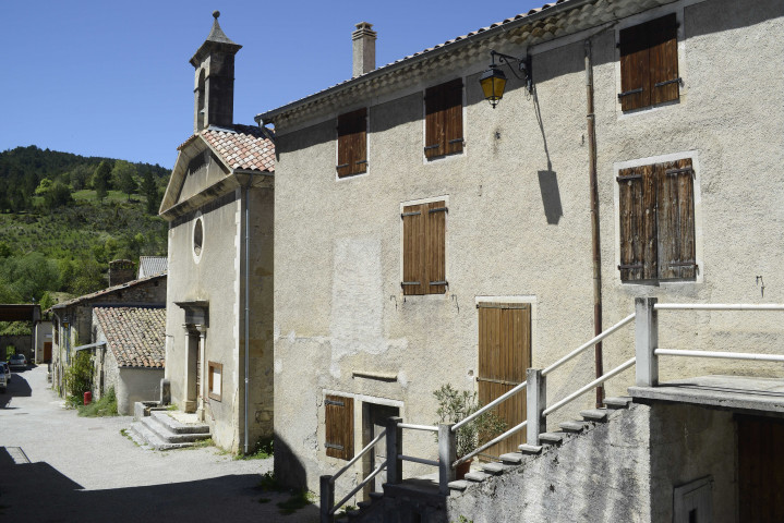 Beaurières.- Le temple.