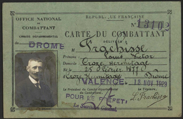 Frachisse, Louis Victor