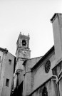 Montélimar.- Le clocher de l'église Sainte-Croix ancienne collégiale.