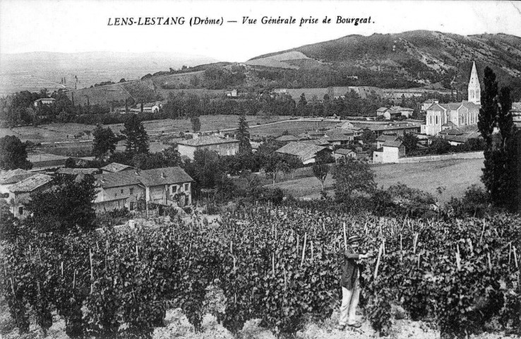 Vue générale du village.