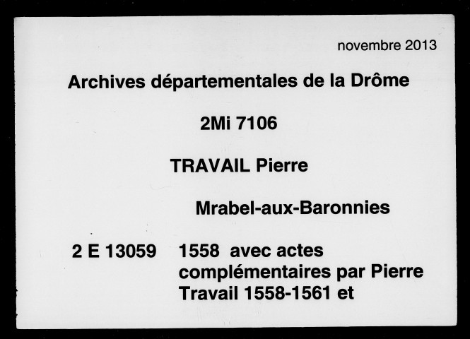 22 août-19 décembre 1558