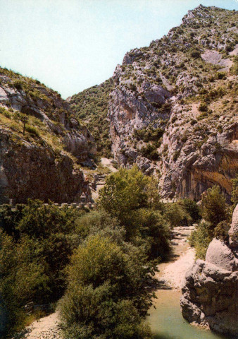 Les gorges d'Ubrieux.