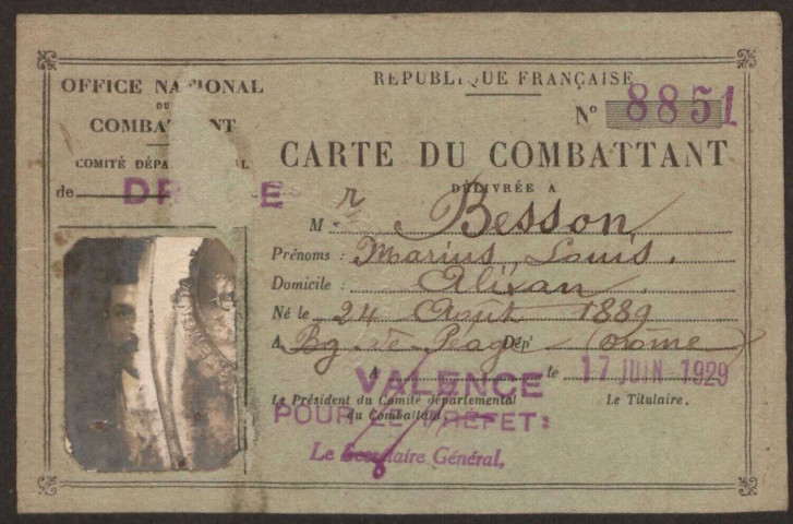 Besson, Marius Louis