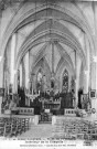 L'intérieur de la chapelle sanctuaire de Notre-Dame de Fresneau.